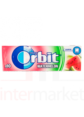Kramtomoji guma ORBIT arbūzinė 10vnt. (14g)
